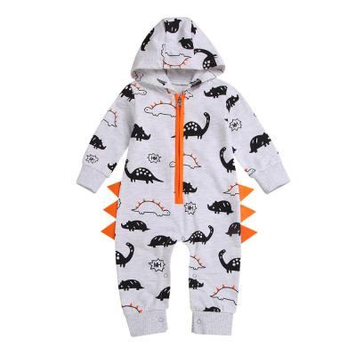 China 2019 Autumn Winter Baby Casual Overalls For Kids Dinosaur Kids Crawling Costume for sale