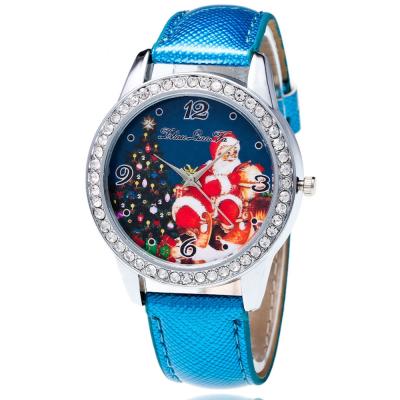 China 2020 Fashionable Christmas Waterproof Watches On Hot Sale Women Gift Crystal Watches for sale