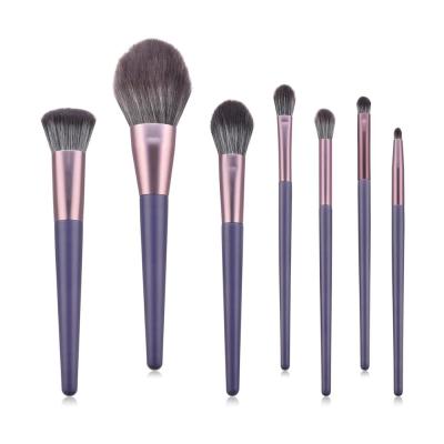 China Angular Blush 7Pcs/set Beauty Tools Make Up Tools Brushes Eyeshadow Makeup Brushes For Wholesales for sale