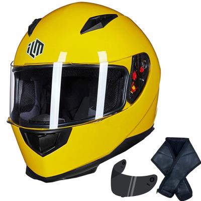 China Sun Shield ILM Full Face Motorcycle Street Bike Helmet For Men Women DOT Approved for sale