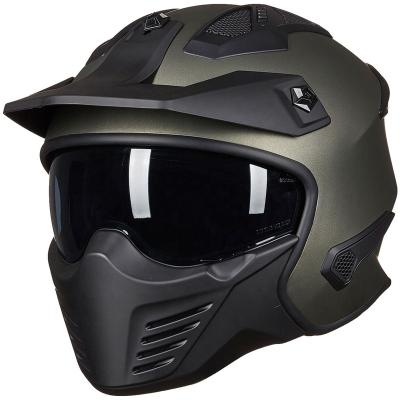 China ILM Cycling Half Face Motorcycle 3/4 Open Face Helmet For ATV Cruiser Scooter Moped DOT Model-726X for sale