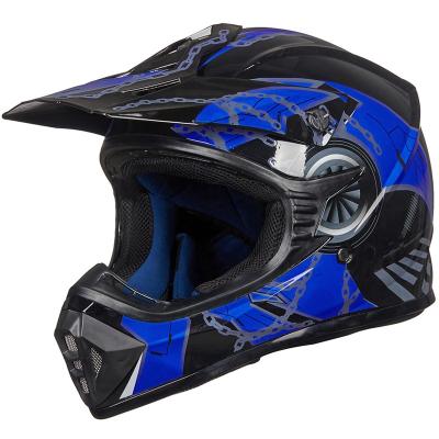 China ILM Adult ATV Dirt Bike Motocross Dirt Bike Motorcycle BMX MX MTB Mountain Bike Downhill DOT Approved Model-128S Off-Road Helmet for sale