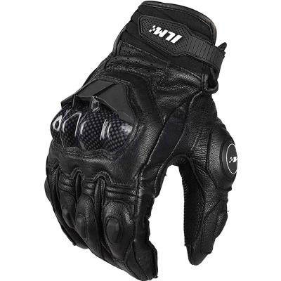 China ILM Air Circulation Leather Motorcycle Gloves Leather Touch Screen for Men and Women ILM-GRC01 for sale