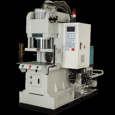 China VERTICAL DV-1200DS Vertical Plastic Injection Molding Machine / Pre Plugged Cable Cable Automatic Power Cord Making Machine for sale