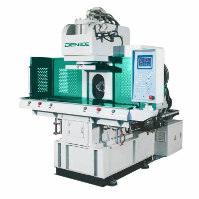 China 75T VERTICAL Double Plastic Injection Molding Double Slide Machine DC-750DS for sale