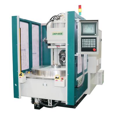 China New DC-450.2R VERTICAL small vertical plastic hydraulic injection molding machine for sale