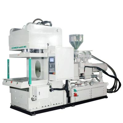 China DC-1200DL120 VERTICAL Ton USB Cable Electrical Cable And Connector Pre Plugged Cable Injection Mold Making Machine for sale