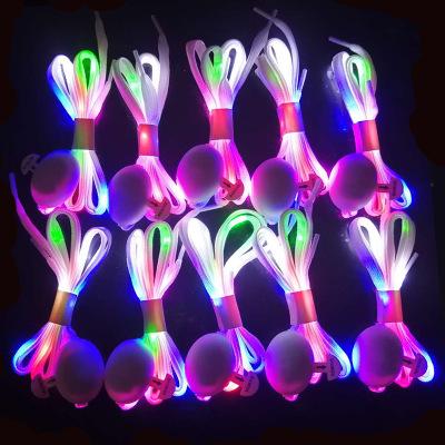 China Wholesale Nylon Shiny Flat Glow Dark Luminous Light Shoe Laces Cord Led Laces for sale