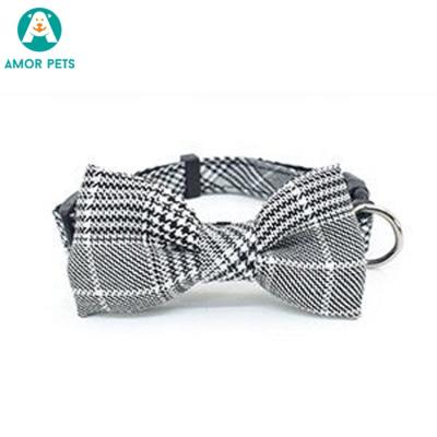 China DETACHED Eco Friendly Bowtie Bowtie Collars Bulk Custom Pet Supplies Fancy Accessories Luxury Dog Collar for sale