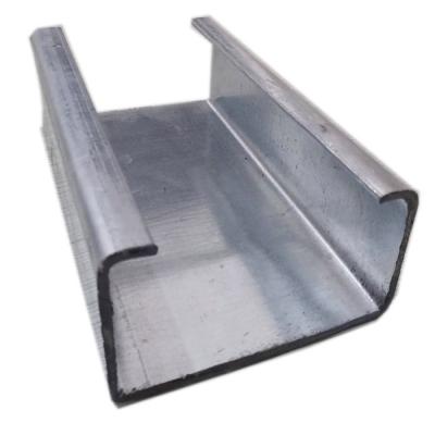 China Chinese cheap steel purlin c channel truss construction material c section steel dimensions 5mm thick for sale