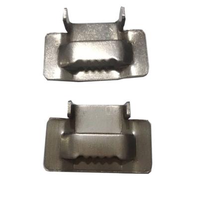 China Packing Machine Iron Strap Buckle Steel Band Iron Strap Buckle Clips For Packing for sale