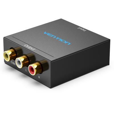 China VENTION AEEB0 HDMI to RCA Converter Black Metal Type AEEB0 for sale