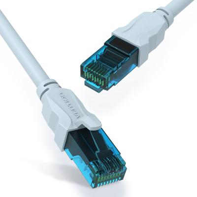 China Blue 0.75M/1M/1.5M/2M/3M/5M/10M/15M/20M/30M/40M/50M Telecom Vention VAP-A10 Cat.5E UTP Patch Cable for sale