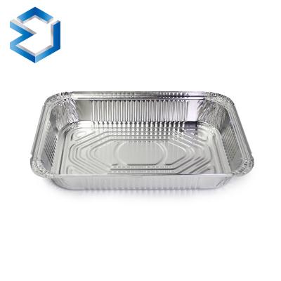 China Cheap Restaurant C40 83190 4 Pound Oblong High Quality Rectangular or Aluminum Foil Food Container Kick Packing Takeout Box for sale