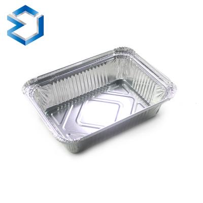 China Wholesale Food and Bakery Square Aluminum Foil Container Disposable Manufacturer For Cake for sale