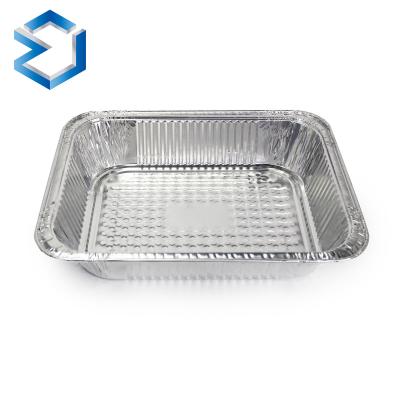 China 103 Disposable Food Steamer Table Pan 9x13in Aluminum Foil Molds With Aluminum Foil Lid for sale