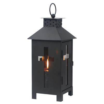 China Home Garden Metal Decoration Candle Lantern Antique Candle Lantern For Grave for sale