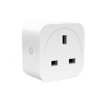 China 16A UK Wireless Smart Wifi Socket Power Outlet Monitor Residential / Multi-Purpose Home Bedroom Timer for sale