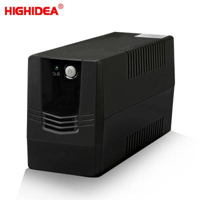 China COMPUTER NEW AVR Inverter Work Offline Home Backup Ups 500va-2kva Built In Battery for sale