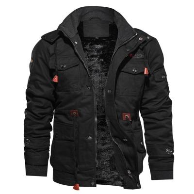 China New Design Pilot Jacket Winter Military Breathable Warm Jacket Long Sheath Anorak Jacket For Men for sale