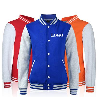 China Breathable Cotton Blend Men's Baseball Varsity Jacket Custom Letterman Varsity Jacket for sale