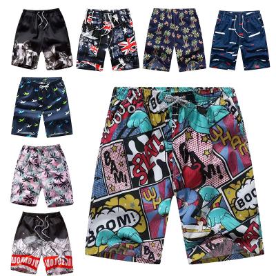 China Wholesale QUICK DRY Recycled Fabric Beach Panel Shorts Print Mens Beach Shorts Swim Trunks For Sale for sale