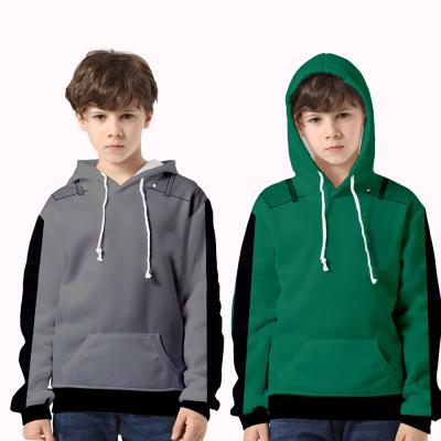 China Breathable Spring Boys Hoodies High Quality Drop Kids Plain Black Cotton For Kids Boy's Hoodies for sale