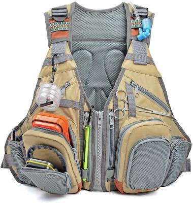 China High Quality Fly Fishing Vest Backpack Out Large Multiple Pockets Chest Pack Backpack Fishing for sale