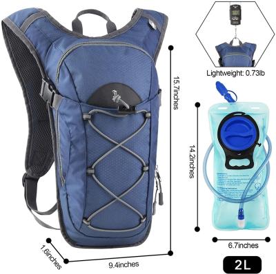 China Polyester TPU BPA Water Bladder Bag For Increasing Soft Trekking Hydration Backpack Vest Jogger Bag 3L for sale