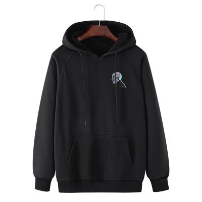 China Fashion Quality Customized Viable Hot Selling Oversized Logo Sweater Skull Printing Men Casual Hoodies for sale