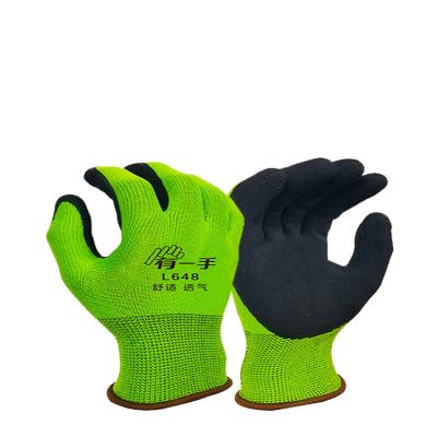 China 2022 High Quality Anti-smash Custom Gloves Anti-slip Protective Work Glove for sale