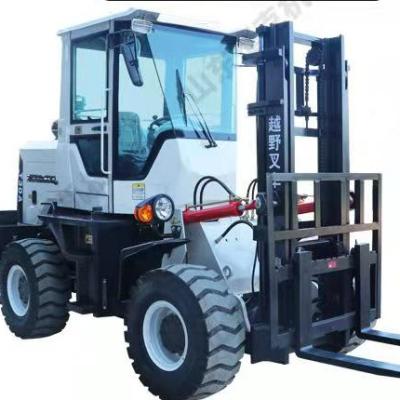 China Hotels JK-3.5T 3.5ton four-wheel drive cross-country forklift drive diesel forklift for sale