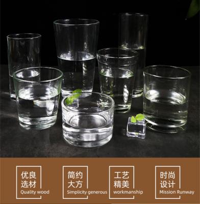 China New Wholeasle Classic/Postmodern Made in China Modern Reusable Whiskey Cup Beer Glass Water Cup Glass Mug for sale