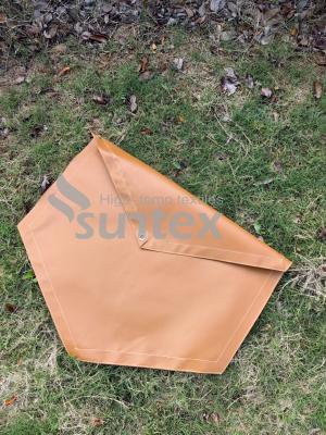 Chine Silicone Fire Pit Mat and Fire Blanket Bundle  Fiberglass and Silicone Fireproof Mat for Wood Deck à vendre