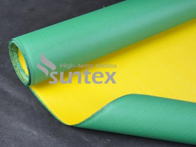 Cina PU Coated Fiberglass Fabric Remoavble Insulation Thermal Cover Thermal Mattres in vendita