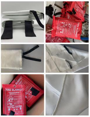 Κίνα Fire Blanket for Home and Kitchen, Fiberglass Welding Fire Blanket Fire Curtain Heat Insulation Material προς πώληση