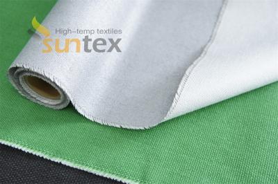 China Fireproof & Waterproof High-temperature silicone coated glass fabric provides greater abrasion resistance for sale