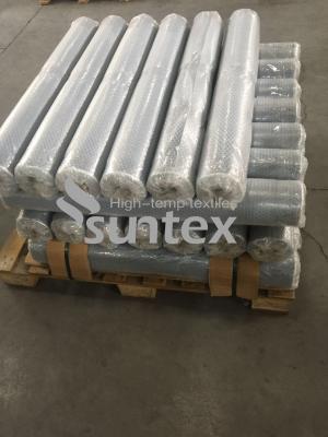 China High Flexible Silicone Fiberglass Fabric Used In Heat Insulation For Thermal Insulation Covers for sale