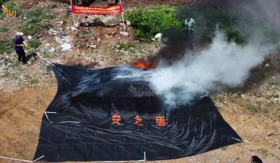 China Silica Fiberglass Fabric for EV CAR FIRE BLANKET for sale