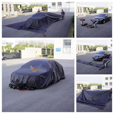 China Premium EV Car Fire Blankets Essential Safety Gear For Electric Vehicles for sale