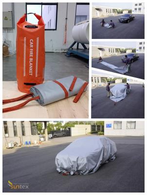 China Premium EV Car Fire Blankets Essential Safety Gear For Electric Vehicles for sale