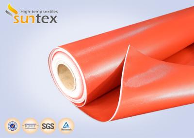 China Suntex Vuurvaste Silicone Met een laag bedekte Stof voor het Lassen van algemene Brand en van de van het rookgordijn en Stof luchtleiding Te koop