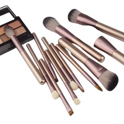 China Wholesale Private Logo 12 Pcs Free Samples Beauty Face Care Makeup Tools Custom Makeup Brushes Professional Makeup Tools Beauty Makeup Brush Set High Quality for sale