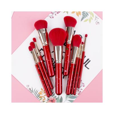 China 10pcs Private Label Soft Makeup Brushes Professional Luxury Vegan Makeup Brush Set Make Up for sale