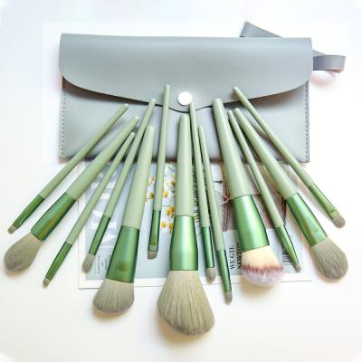 China Soft 13pcs Makeup Brush Professional Vegan Makeup Brush Luxury Private Label Make Up Brush Set for sale