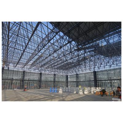 China Manufacturers Structural Roofing Supply Accept Customization Light Steel Structure Hall For Shopping Mall And Exhibition Halls for sale