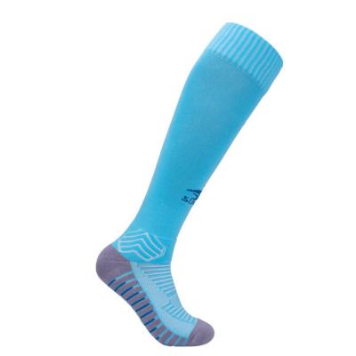 China Factory Price Antibacterial Custom Private Label Pressure Knee Soccer Outdoor Breathable Training Socks for sale