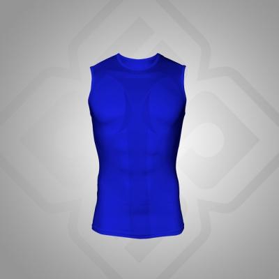 China Quick-drying Professional Men's Slim Cut OEM Compression Sleeveless Sports Invest For Training for sale