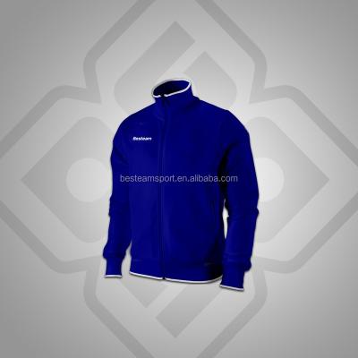 China Anti-static high quality top inside fleece training jacket plain sports jacket with low price for sale