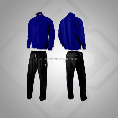 China New Design Sublimation Polyester Fleece Sports Soccer Anti-Static Tracksuit for sale